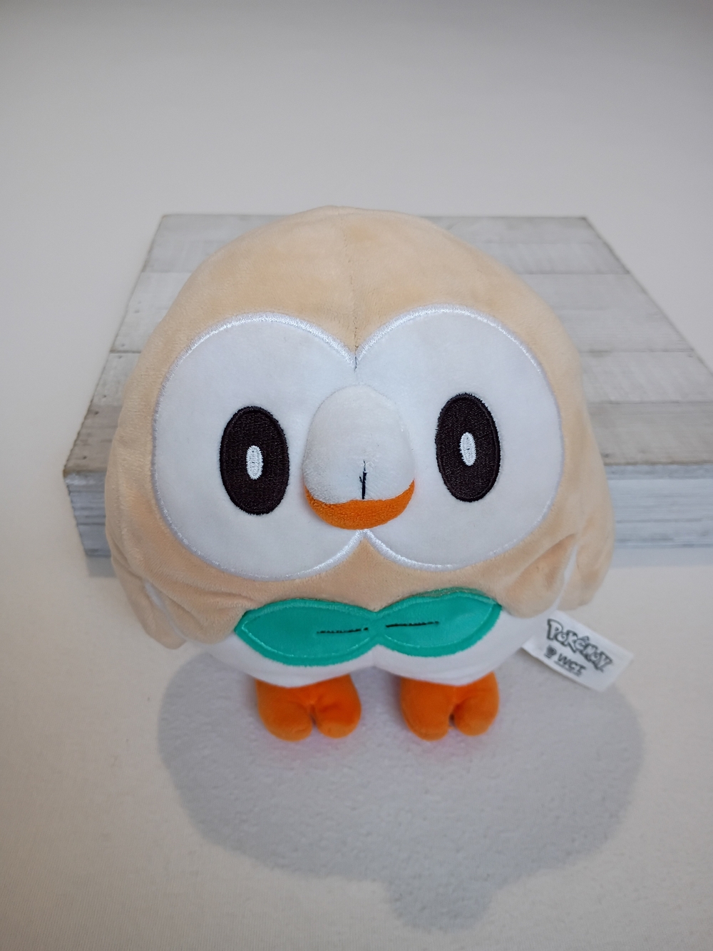 Pokémon Rowlet 7" Plush WCT Wicked Cool Toys Sun & Moon Stuffed Animal Doll